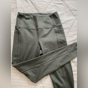 Green Danskin leggings, size S